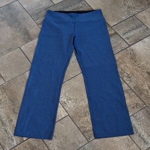 Tuff Athletics Pants Straight Leg Athleisure Yoga Gym Size L/G Blue